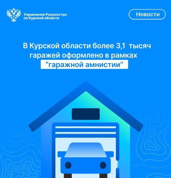 В Курской области более 3,1 тысяч гаражей оформлено в рамках «гаражной амнистии». В Курской области более 3,1 тысяч гаражей оформлено в рамках «гаражной амнистии».